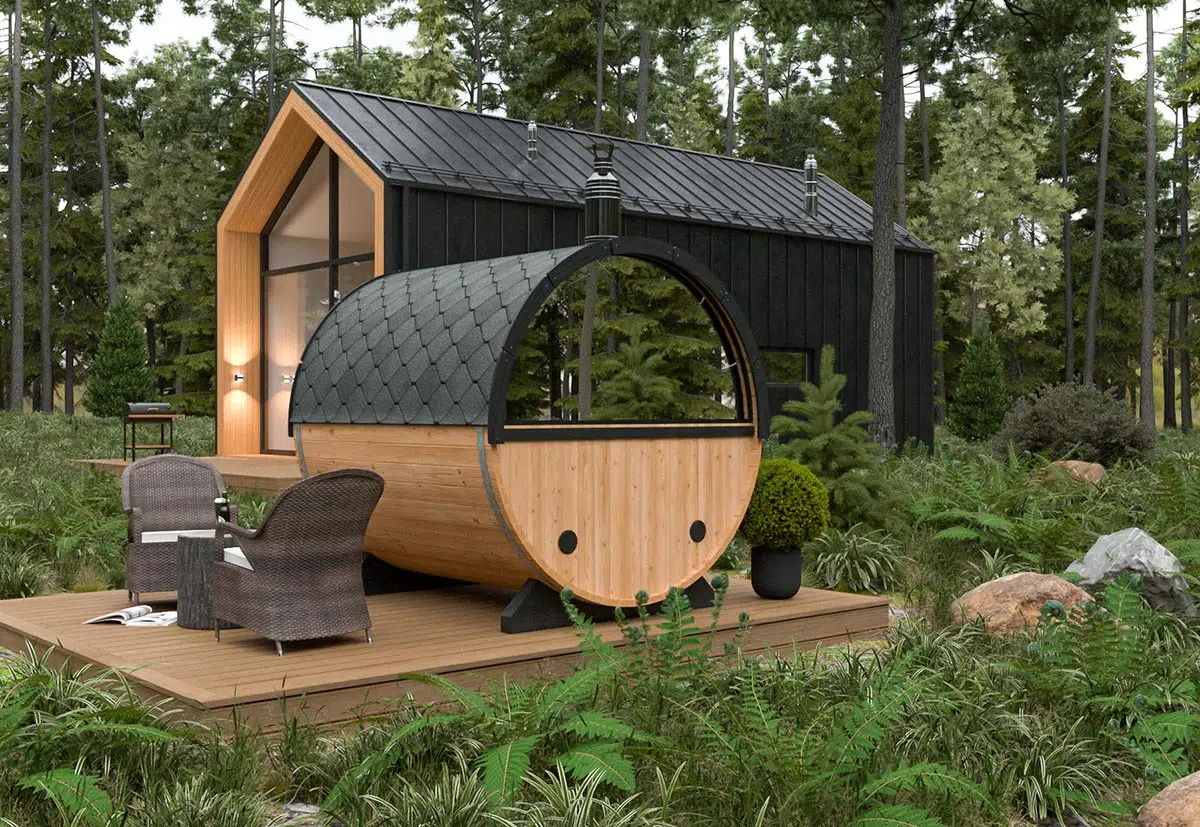 Small Barrel Sauna | TG013