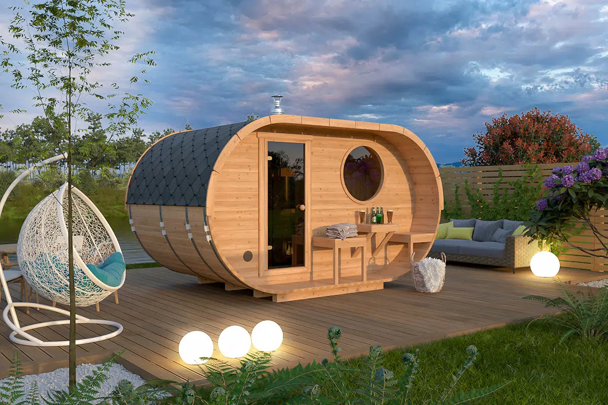Small Oval Sauna | TG017