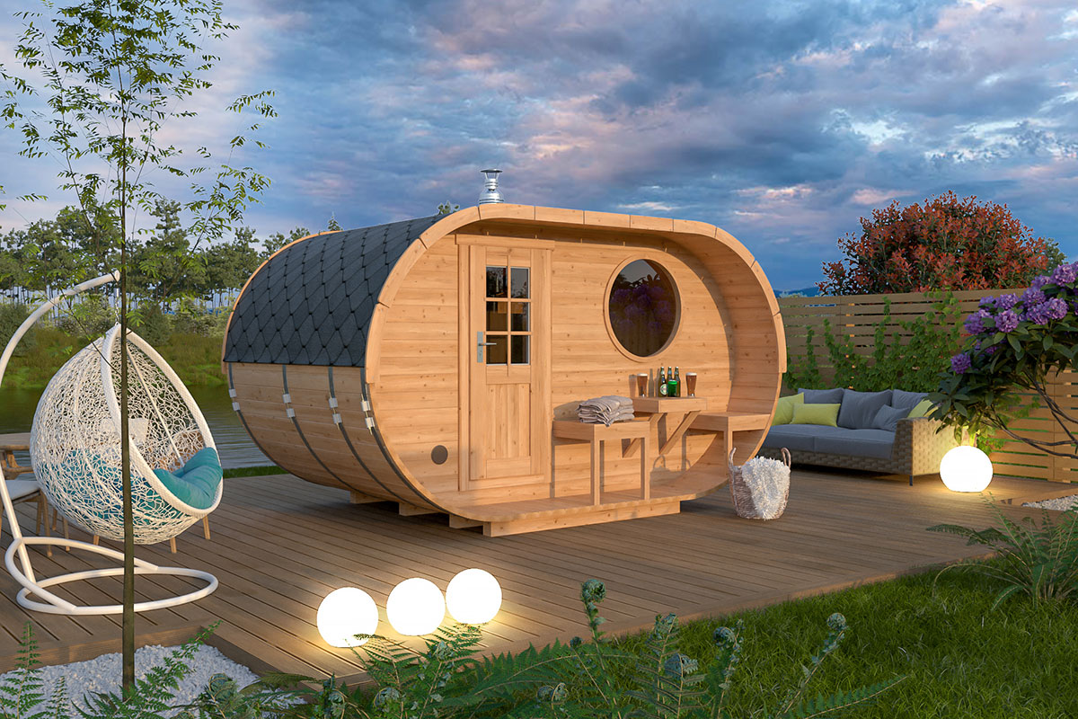 Small Oval Sauna | TG017