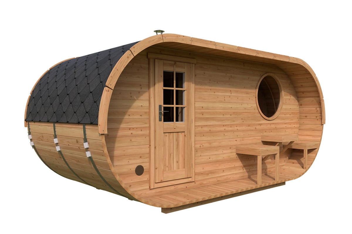 Oval Outdoor Sauna | TG018