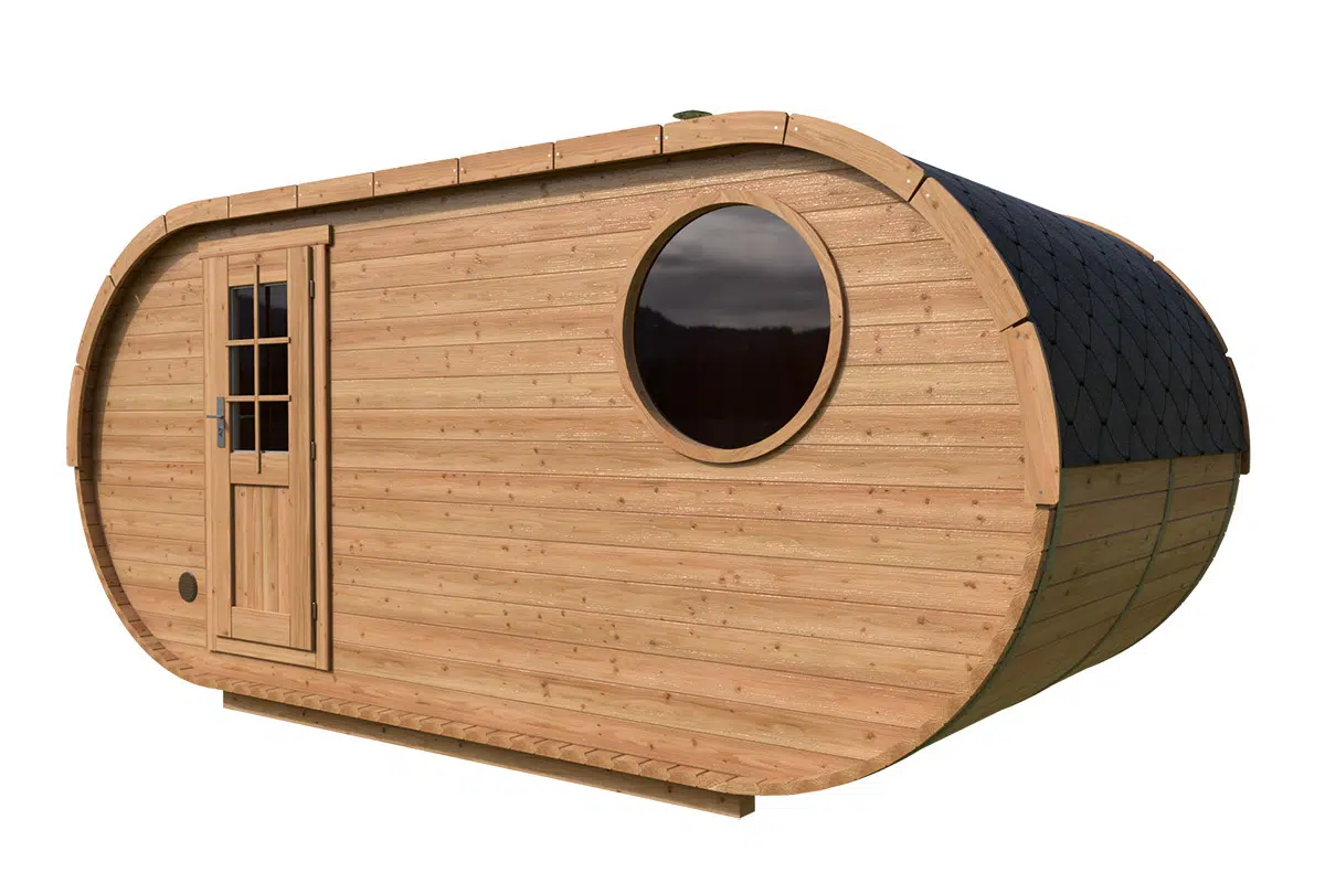 Oval Outdoor Sauna | TG018