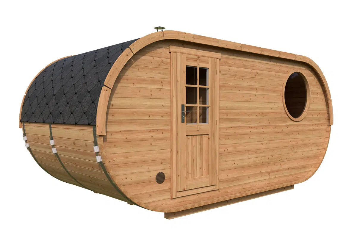 Oval Outdoor Sauna | TG018