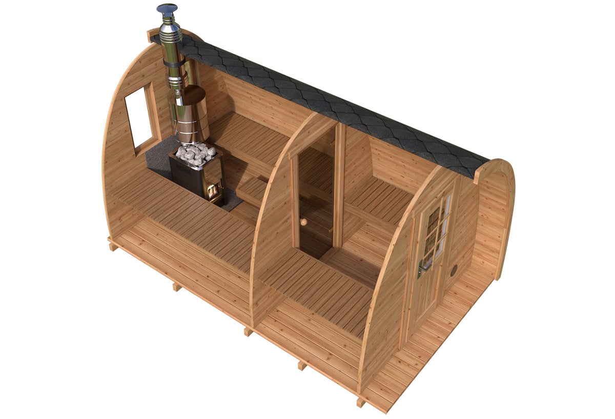 Igloo Garden Sauna Pod - TG010