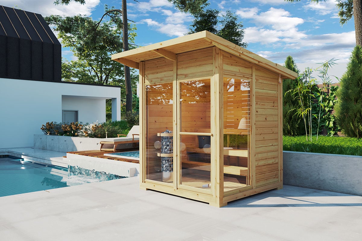 Small Garden Sauna Cabin - G0383