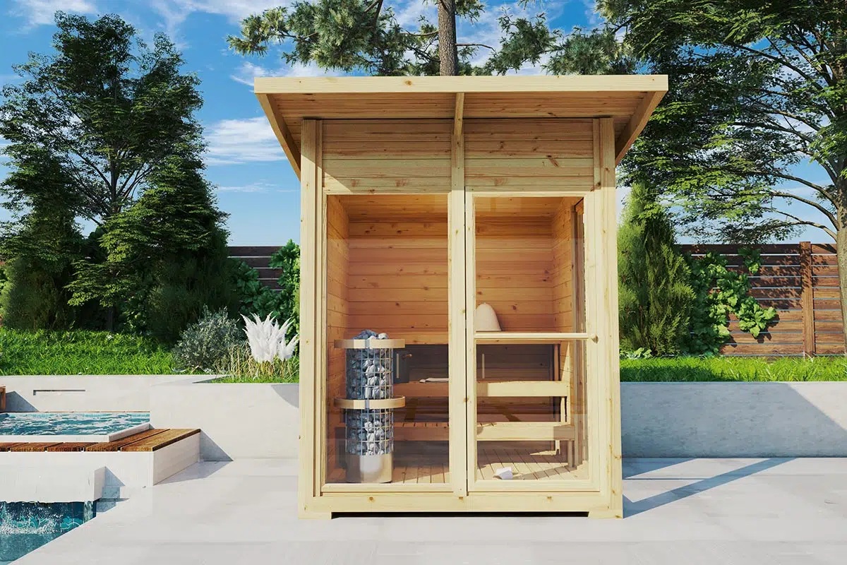 Small Garden Sauna Cabin - G0383