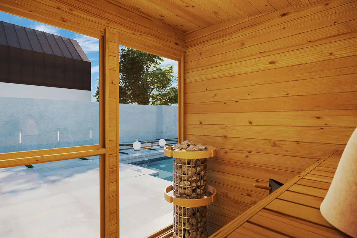 Small Garden Sauna Cabin - G0383