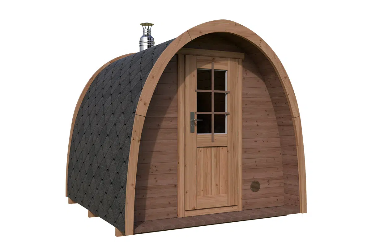 Small Sauna Pod Thermo Wood | TG019