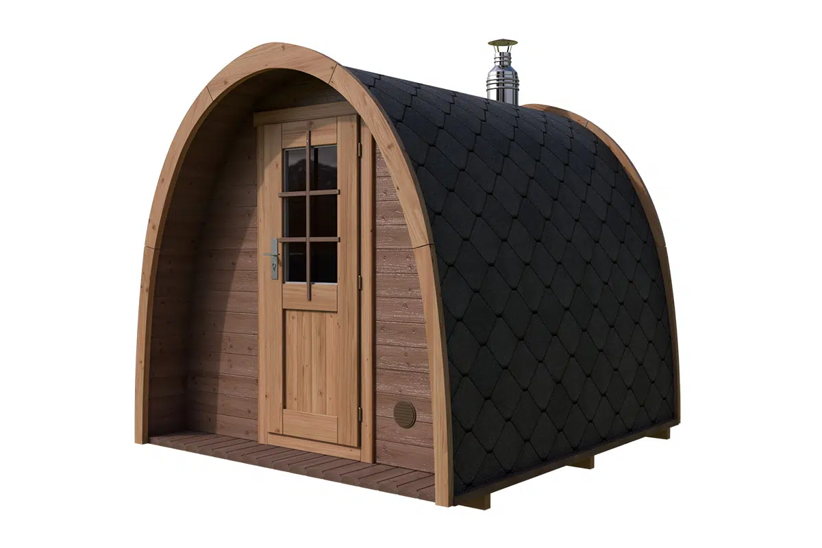 Small Sauna Pod Thermo Wood | TG019
