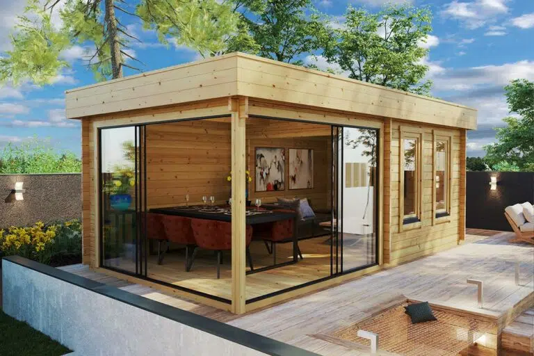 Garden Room Aurora | 6x3m | Alu Sliding Doors | Summerhouse24