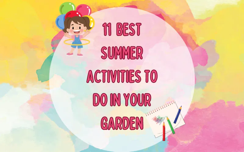 18 best summer activities for kids to do at home poster