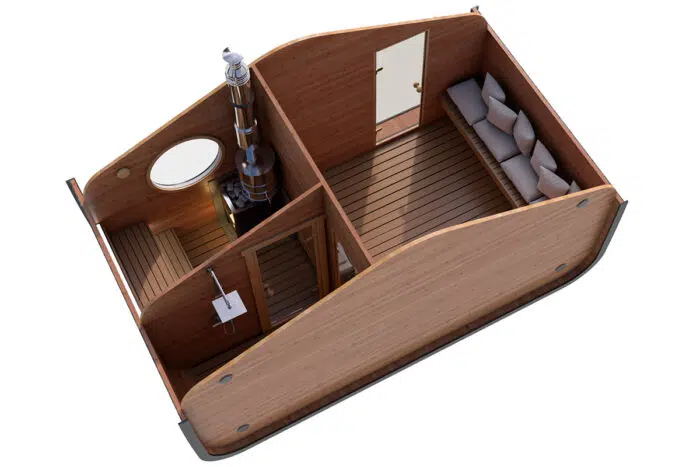 Garden sauna