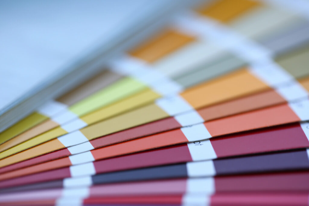 paint swatches