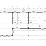 3 bedroom log cabin "Holiday C Max" 80m² | 70mm | 16 x 7 m