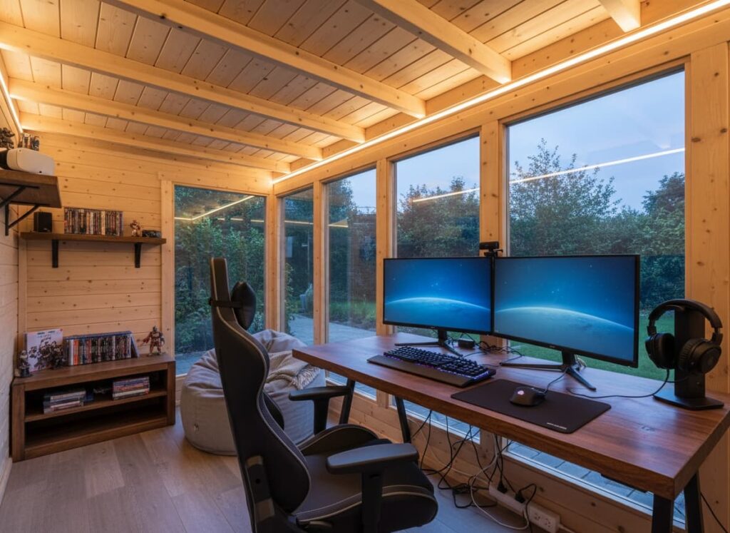 Gaming Garden Room