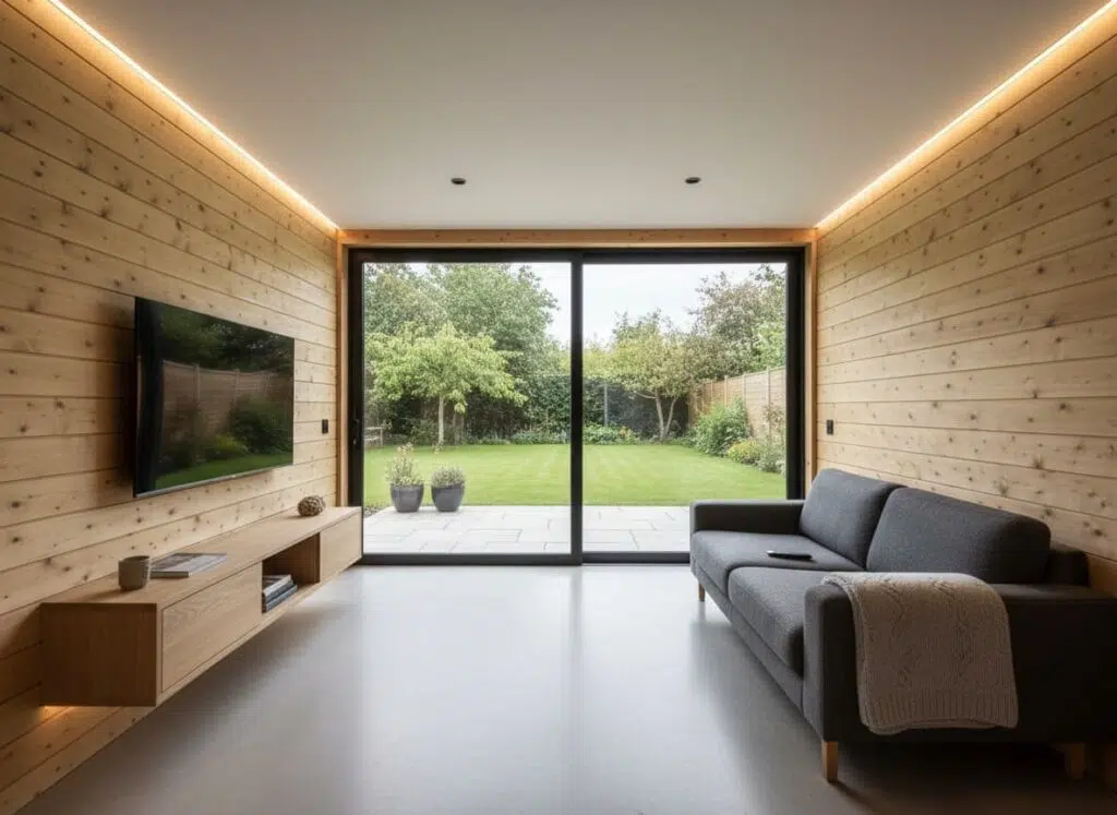 Minimal Garden Room