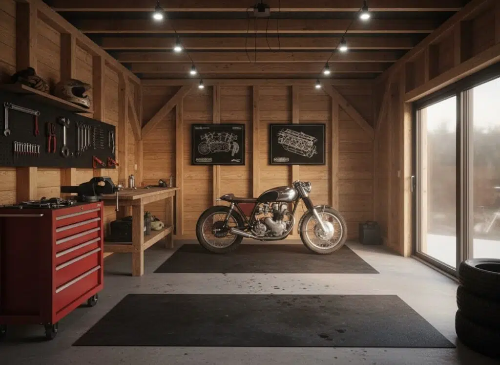 Motorbike Garage Cave