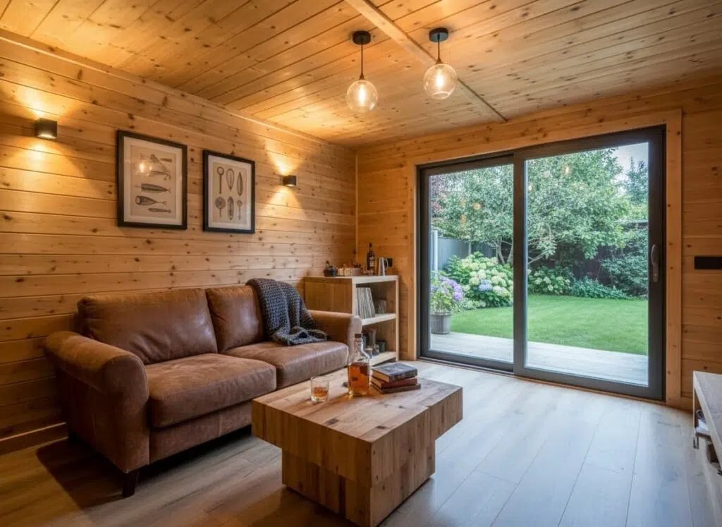 Warm Timber Lounge